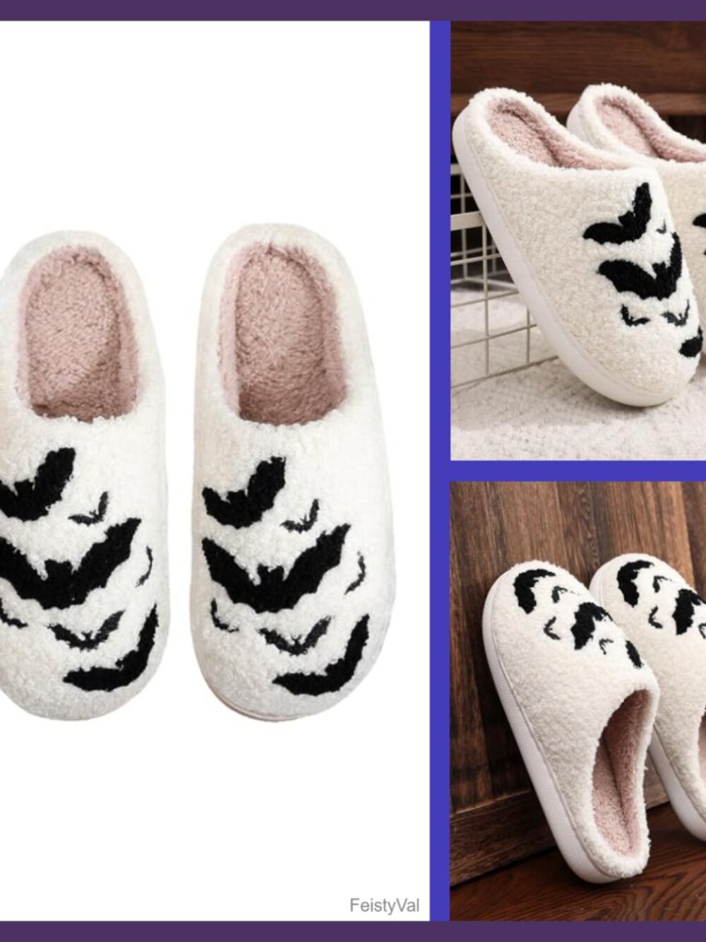 Plush Warm Halloween Pumpkin Slippers House Shoes Slip Resistant